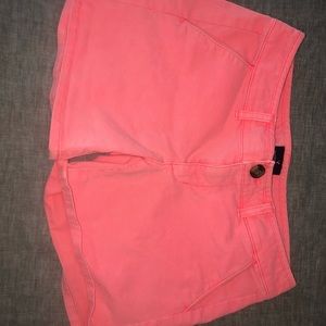 Neon Short Shorts